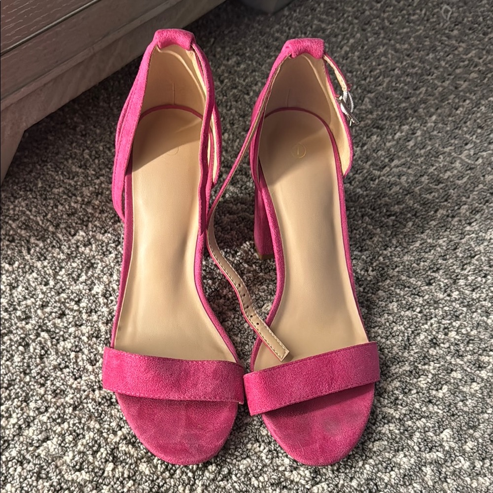 Elegant Pink Women's Heels